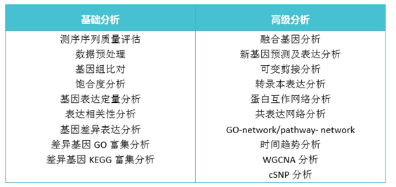 真核转录组测序分析流程划分