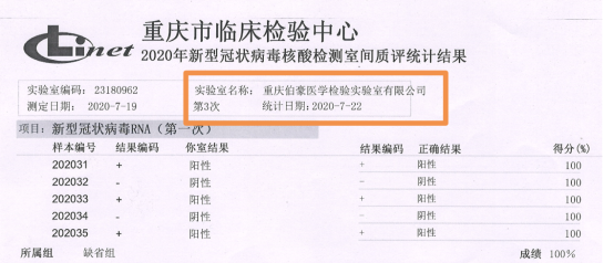 重庆凯发k8国际新冠病毒检测