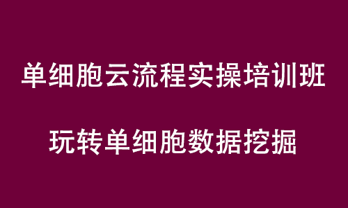 单细胞悟空 | 凯发k8国际单细胞云流程实操培训直播预告