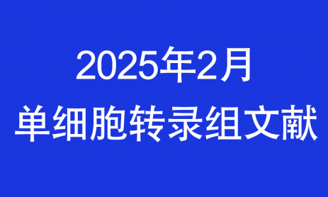 2025 顶刊文献速递 | 单细胞转录组系列（2 月）